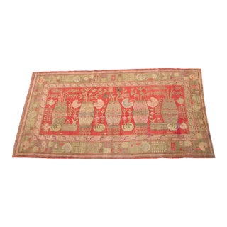 19th Century Vintage Khotan Samarkand Rug For Sale