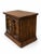 1970s Spanish Mediterranean Revival Carved Pecan Two-Drawer Nightstand For Sale - Image 4 of 6