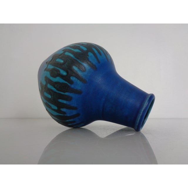 Black 313-20 Ceramic Vase from Dümler & Breiden, Germany, 1960s For Sale - Image 8 of 16