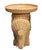 Vintage Natural Wicker and Rattan Elephant Accent Side Table With Tray Top For Sale - Image 4 of 12