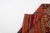 Turkish Mid 20th Century Vibrant Red, Orange & Yellow Flatweave Kilim For Sale - Image 3 of 10