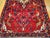 Vintage Hamadan Gallery Area Rug, Hand-Knotted Wool, Tribal Bird Pattern, 6x10, Red & Navy For Sale - Image 18 of 18