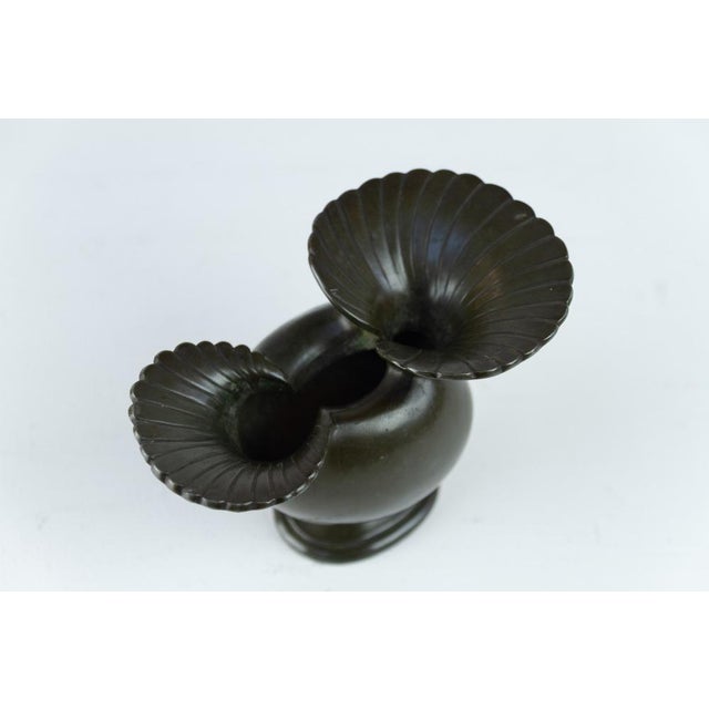 Danish Art Deco Vase by Just Andersen, 1930s For Sale - Image 9 of 15