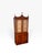 F Antique American Federal Mahogany Breakfront Display Cabinet.