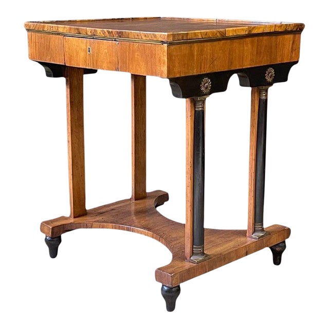 Italian Neoclassical Writing Table, 19th Century For Sale