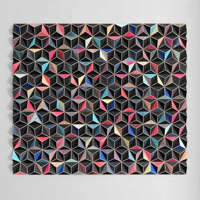 Sebastian Welzel, Ais-4 Topographie, Laminated Cardboard, Limited Edition 20&21 of 150 For Sale - Image 6 of 7