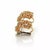 Contemporary Roberto Coin Barocco Diamond 18k Rose Gold Earrings, 2 Pieces For Sale - Image 3 of 5