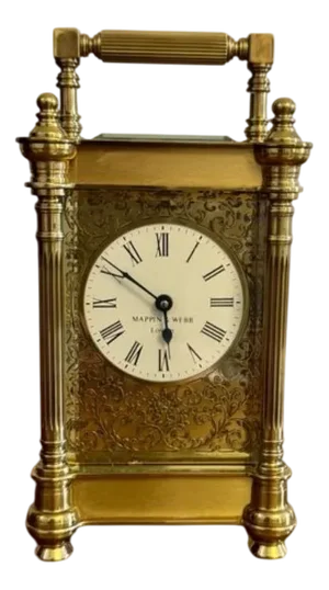 Carriage Clock from Mappin and Webb, 1900S
