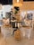 Jamie Young Black Iron Dining Table With Adjustable Height For Sale In West Palm - Image 6 of 7
