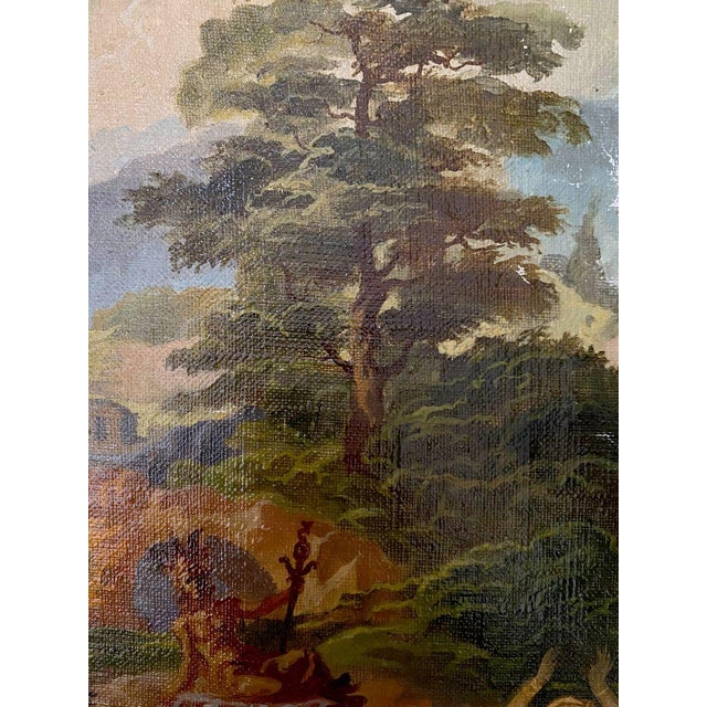 1990s Oil Painting Bathers Alexander Arkadievich Litvinov For Sale - Image 9 of 12