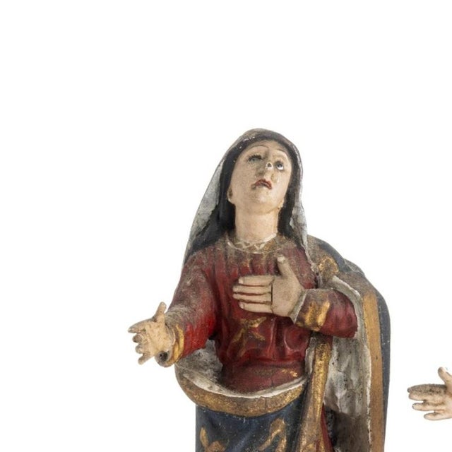 Sacred Art - Images of Calvary - 19th Century. Portuguese sculptures from the 19th century; in polychrome and gilded wood....