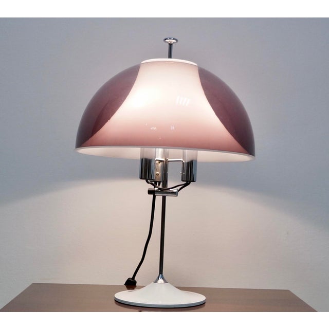 Metal Adjustable Table Lamp by Elio Martinelli for Martinelli Luce, 1960s For Sale - Image 7 of 10