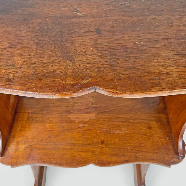 Art Nouveau Italian Wooden Bookshelf, 1900s For Sale - Image 9 of 18