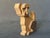 Wooden sculpture by Fausto Sangiovanni, Orvieto, Italy, ca. 1975 – Vintage Italian design Zoomorphic wooden sculpture,...