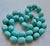 60s Kenneth Lane Necklace Turquoise Blue Stone Bead Jay KJL Vintage For Sale - Image 10 of 12