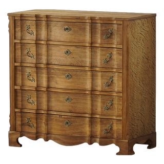 Mid-Century Modern Danish Chest of Drawers in Oak from Henning Kjærnulf, 1960s For Sale