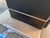 Glass Postmodern Side End Coffee Table With Mirror Top & Black Lacquered Pedestal Base For Sale - Image 7 of 15
