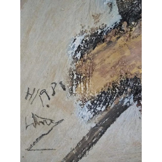 Miguel Ybanez, Composition, 1990, Mixed Media For Sale - Image 4 of 5