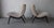 Dunbar Furniture Pair of Mid Century Scoop Lounge Chairs For Sale - Image 4 of 11