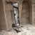 Modern 1950s Modern French Floor Mirror Marble & Metal Tripod Base From France For Sale - Image 3 of 12