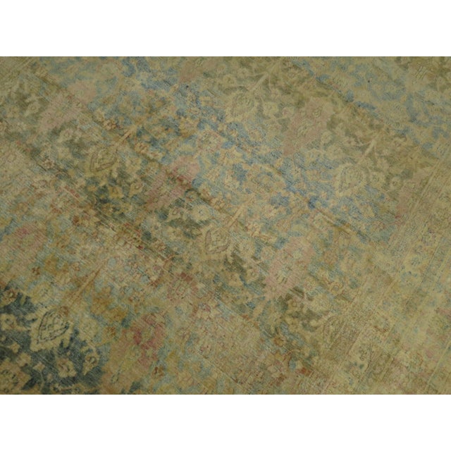 Blue Antique Zabihi Collection Khorassan Rug - 8' x 11'8" For Sale - Image 8 of 12