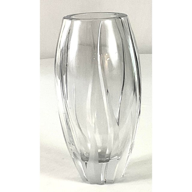 Baccarat-“Acropole”-10 Inch Tall Vase -Meticulously Handcrafted in Northern France For Sale - Image 10 of 12