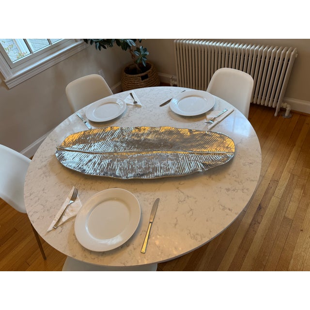 2020s Beatriz Ball "Garden" Banana Leaf Extra Extra Large Platter (39") For Sale - Image 9 of 10