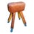 Gymnasium Leather Pommel Horse Bench Saddle Holder on Legs For Sale