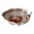 20th Century Herend Chinese Bouquet Nut / Trinket Dish in Rust For Sale