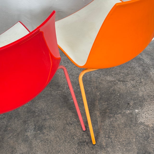 Black Italian 3D Colour Chairs from Pedrali, Set of 4 For Sale - Image 8 of 15