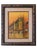 Mid-Century Modern Vintage Giovanni Lentini Brutalist Paris Cityscape Paintings - A Pair For Sale - Image 3 of 8