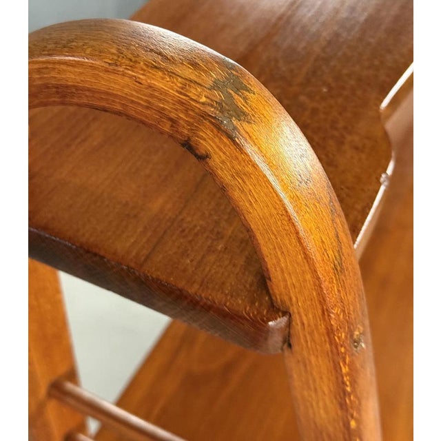 Wood Art Nouveau Beechwood Shelf, 1910s For Sale - Image 7 of 8