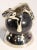 A Silver Panther Paperweight on a Black Marble Ball By: Mary Jurek Design Inc. Mary Jurek Panther Paperweight Marble Ball...