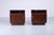 Art Deco Dark Wood Nightstands, 1940s, Set of 2 For Sale - Image 12 of 15