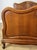 Vintage French Louis XVI Oak Double Bed Frame with Carved Headboard For Sale - Image 6 of 13