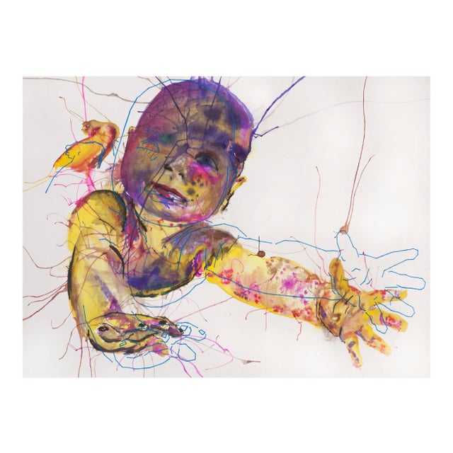 Ant Pearce "Sapiens #1 #1" 2017 Contemporary Mixed Media For Sale