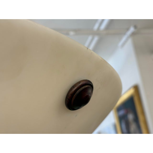 Faux Alabaster Bowl Pendant For Sale In San Francisco - Image 6 of 12