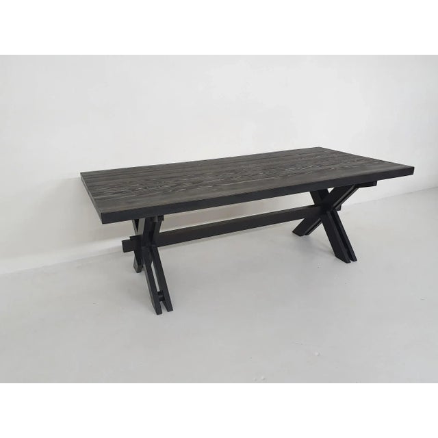 1970s Large Custom Made Dining Table by Johannes Blesgen, Germany, 1970s For Sale - Image 5 of 13