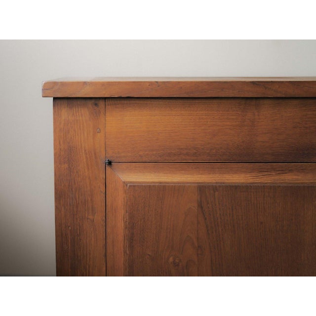 Oak 4-Door Sideboard, France, 1960s For Sale - Image 11 of 18