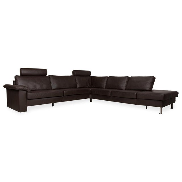 with this brown Ewald Schillig Concept Plus corner sofa, you're bringing home a generously sized piece of upholstered...