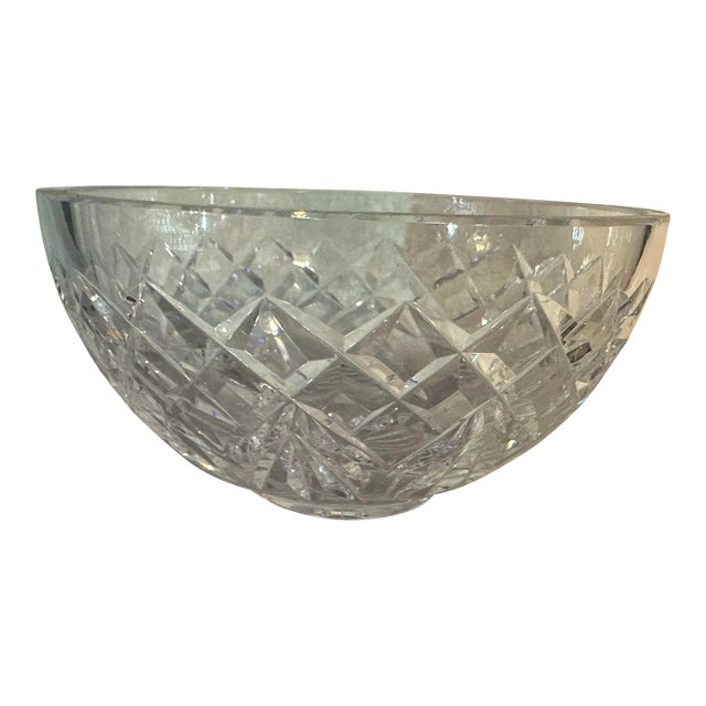 Mid 20th Century Small Waterford Crystal Bowl For Sale