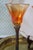 An uncommon coordinated set of three signed art-glass goblets by American studio-glass artist Rick Strini. Each goblet...