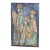 Vintage Three Wiseman Painting on Board For Sale