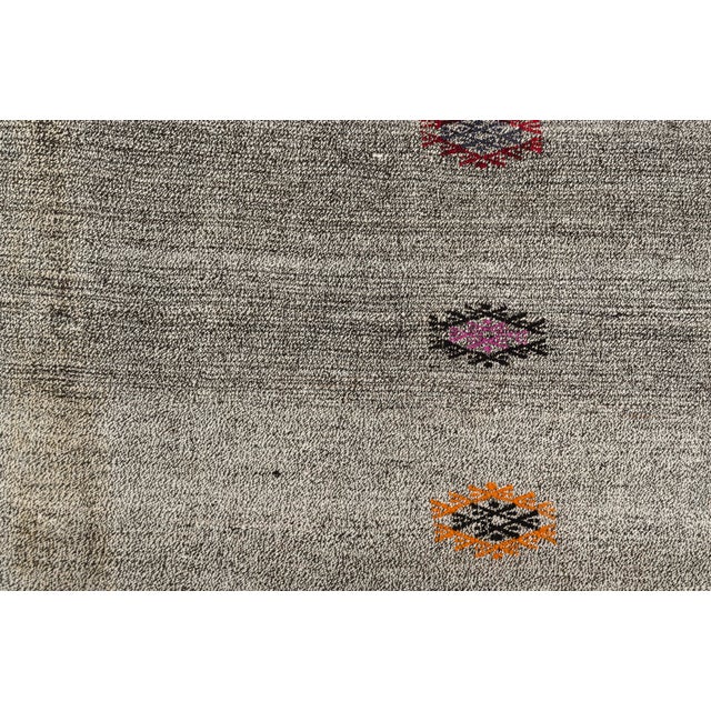 Textile Vintage Home Living Oversize Kilim Rug For Sale - Image 7 of 10