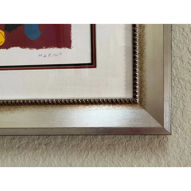 Contemporary Marino Marini Signed Original Lithograph Chevaux Et Cavalier-v 1974 Framed For Sale - Image 3 of 4