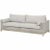 Transitional Tropez 90" Olefin Fabric Outdoor Sofa by Essentials for Living For Sale - Image 3 of 5