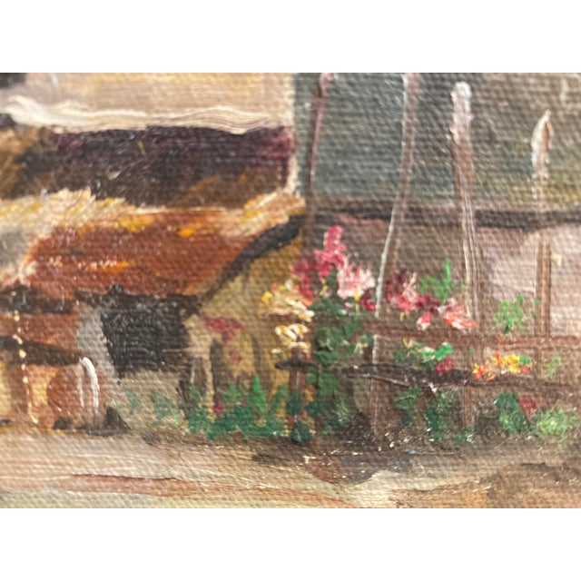Folk Art Elias Laxa Well-Listed Artist Philippines Rare Genre Painting For Sale - Image 3 of 8