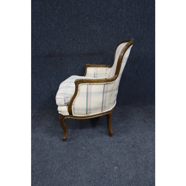 Louis XV Style Walnut Bergere For Sale In Philadelphia - Image 6 of 8