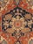 Textile Antique Persian Serapi Carpet Handmade Oriental Rug Light Blue, Ivory, Rusty Red For Sale - Image 7 of 18
