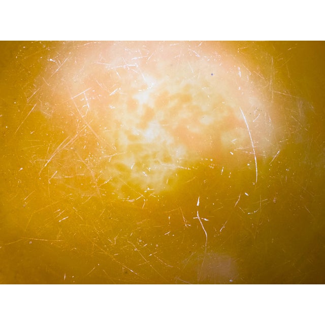 Muller Frères Lunéville Art Deco Mottled Glass Vide-Poche Bowl For Sale - Image 12 of 14